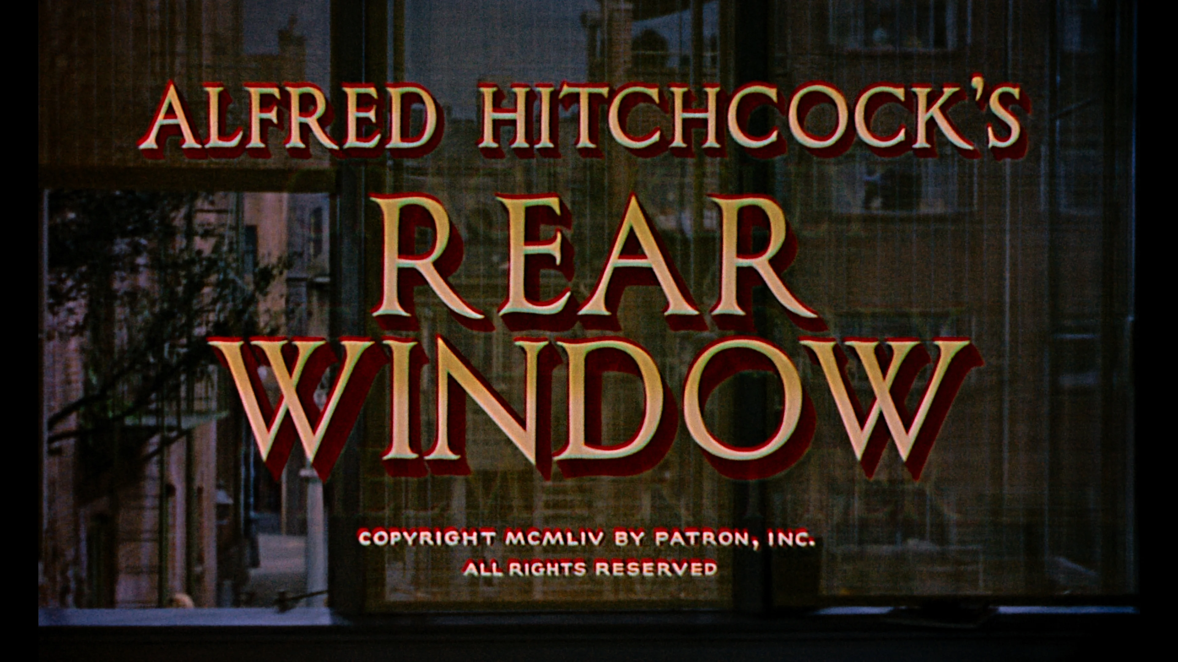 Rear Window - Still 1
